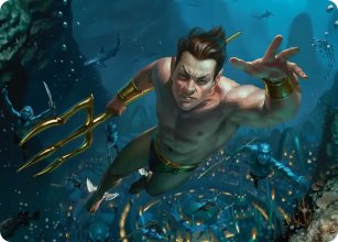Namor le Prince des mers - Illustration - Marvel Super Heroes - Art Series