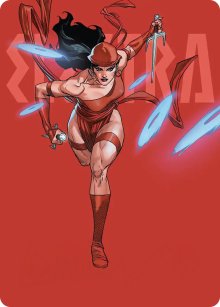 Elektra, Daughter of the Hand - Art - Marvel Super Heroes - Art Series