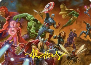 Vengeurs, rassemblement�! - Illustration - Marvel Super Heroes - Art Series