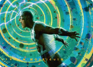 Black Bolt, roi des Inhumains - Illustration - Marvel Super Heroes - Art Series