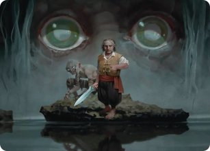 �nigmes dans le noir - Illustration - The Hobbit - Art Series