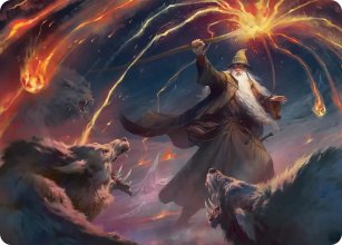 Gandalf, ennemi de l'ombre - Illustration - The Hobbit - Art Series