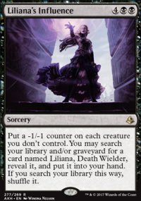 Liliana's Influence - 