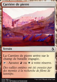 Carrire de pierre - 