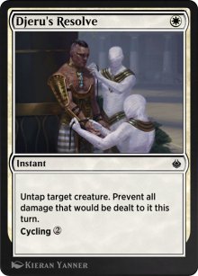 Djeru's Resolve - Amonkhet Remastered