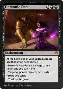 Demonic Pact - Amonkhet Remastered