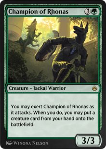 Champion of Rhonas - Amonkhet Remastered