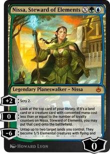 Nissa, intendante des lments - Amonkhet Remastered