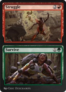 Lutter / Survivre<br>Lutter / Survivre - Amonkhet Remastered