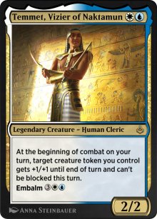 Temmet, Vizier of Naktamun - Amonkhet Remastered