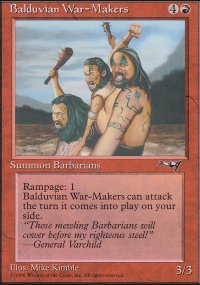 Balduvian War-Makers - Alliances