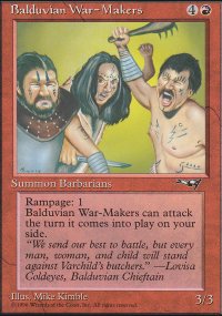 Balduvian War-Makers - Alliances