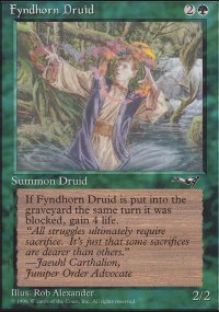 Fyndhorn Druid - Alliances