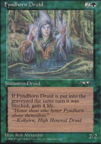 Fyndhorn Druid - Alliances