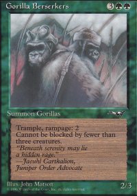 Gorilla Berserkers - Alliances