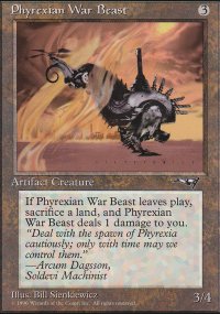 Phyrexian War Beast - Alliances