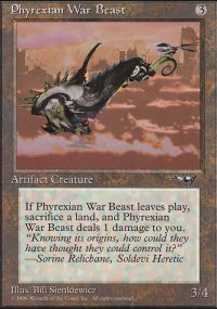 Phyrexian War Beast - Alliances