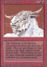 Minotaure de l'Hurloon - Limited (Alpha)