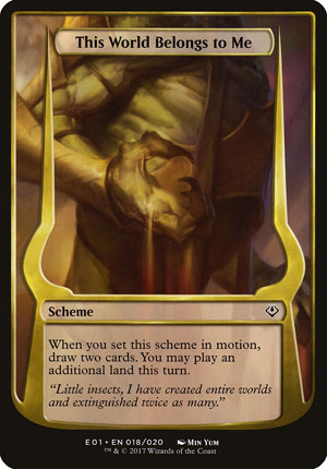 This World Belongs to Me - Archenemy: Nicol Bolas