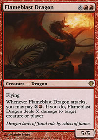 Dragon  la salve de flammes - 