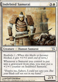 Indebted Samurai - Betrayers of Kamigawa