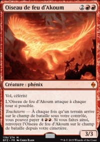 Oiseau de feu d'Akoum - 