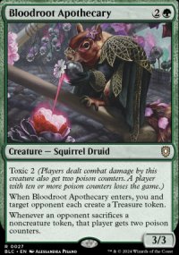 Bloodroot Apothecary - Bloomburrow Commander Decks