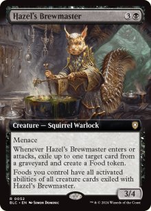 Hazel's Brewmaster - Bloomburrow Commander Decks