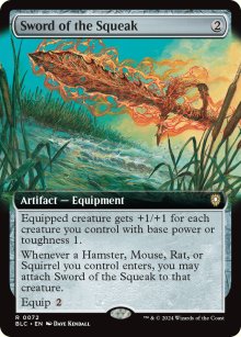 Sword of the Squeak - Bloomburrow Commander Decks