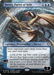 Narset, Parter of Veils - Bloomburrow Commander Decks