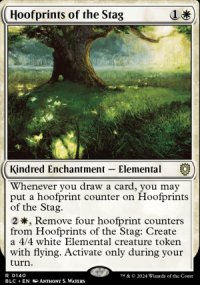 Hoofprints of the Stag - Bloomburrow Commander Decks