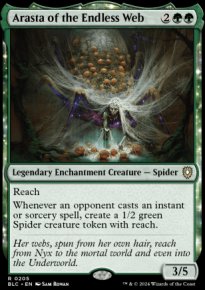 Arasta of the Endless Web - Bloomburrow Commander Decks