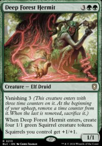 Deep Forest Hermit - Bloomburrow Commander Decks