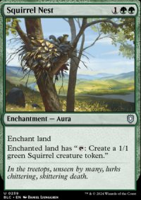 Squirrel Nest - Bloomburrow Commander Decks