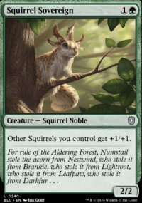 Squirrel Sovereign - Bloomburrow Commander Decks