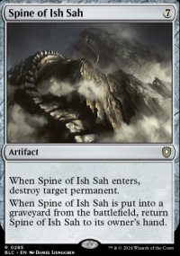 Spine of Ish Sah - Bloomburrow Commander Decks