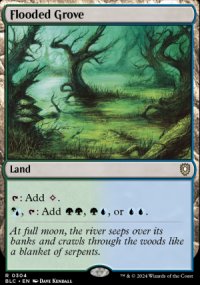 Flooded Grove - Bloomburrow Commander Decks