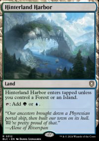 Hinterland Harbor - Bloomburrow Commander Decks