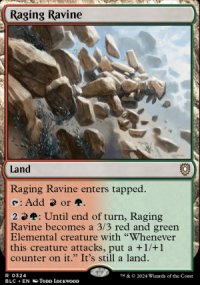 Raging Ravine - Bloomburrow Commander Decks