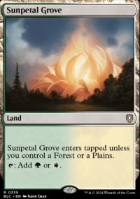 Sunpetal Grove - Bloomburrow Commander Decks