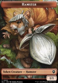 Hamster - Bloomburrow Commander Decks