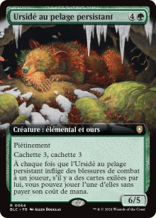 Ursid au pelage persistant - Bloomburrow Commander Decks