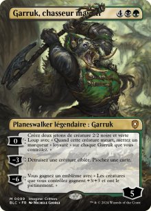 Garruk, chasseur maudit - Bloomburrow Commander Decks