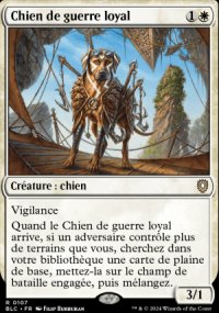 Chien de guerre loyal - Bloomburrow Commander Decks