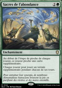 Sacres de l'abondance - Bloomburrow Commander Decks