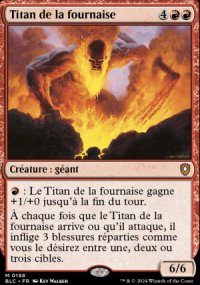 Titan de la fournaise - Bloomburrow Commander Decks