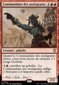 Commandant des assigeants - Bloomburrow Commander Decks