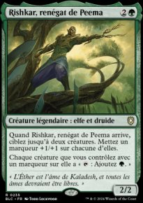 Rishkar, rengat de Peema - Bloomburrow Commander Decks