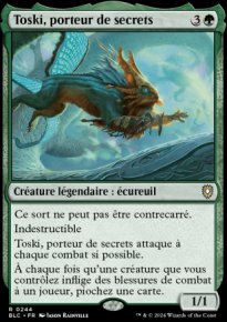 Toski, porteur de secrets - Bloomburrow Commander Decks