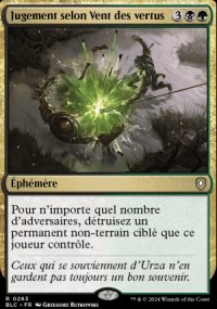 Jugement selon Vent des vertus - Bloomburrow Commander Decks